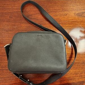 All Saints Captain Square Leather Crossbody Bag